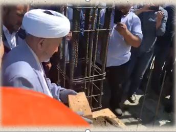 سنگ بنای مسجد «سلمان فارسی» در تاشکند گذاشته شد