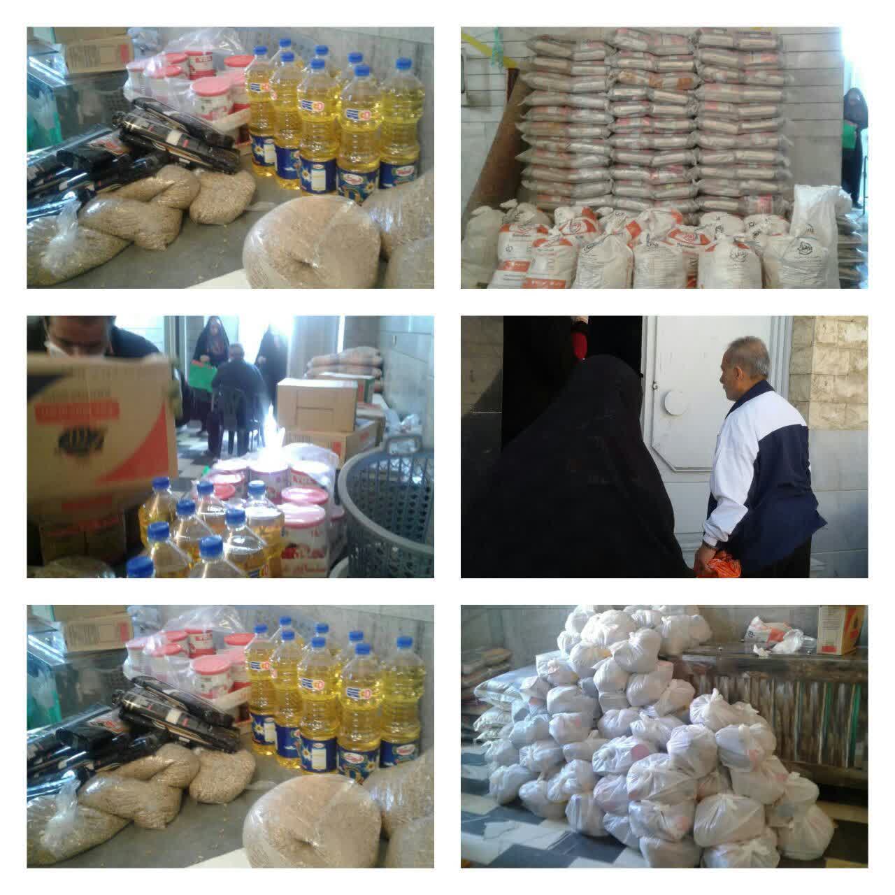 توزیع ۱۱۰ بسته غذایی بهداشتی میان محرومان به همت اهالی مسجد «میثم»