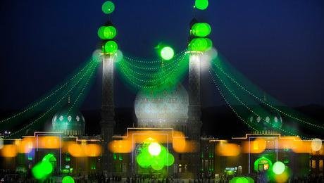 تدارک مسجد مقدس جمکران برای چهل و دومین سالگرد پیروزی انقلاب