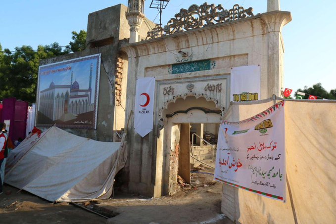 آغاز پروژه بازسازی مسجد تاریخی ۱۱۸ ساله در پاکستان