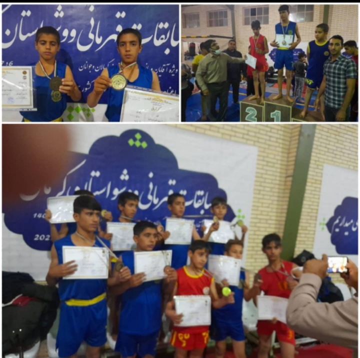 قهرمانی سه عضو کانون در مسابقات ووشوی استان