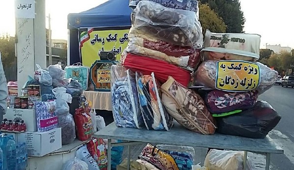 همکاری کانون‌های مساجد تهران و کمیته امداد(ره) در کمک به زلزله‌زدگان خوی