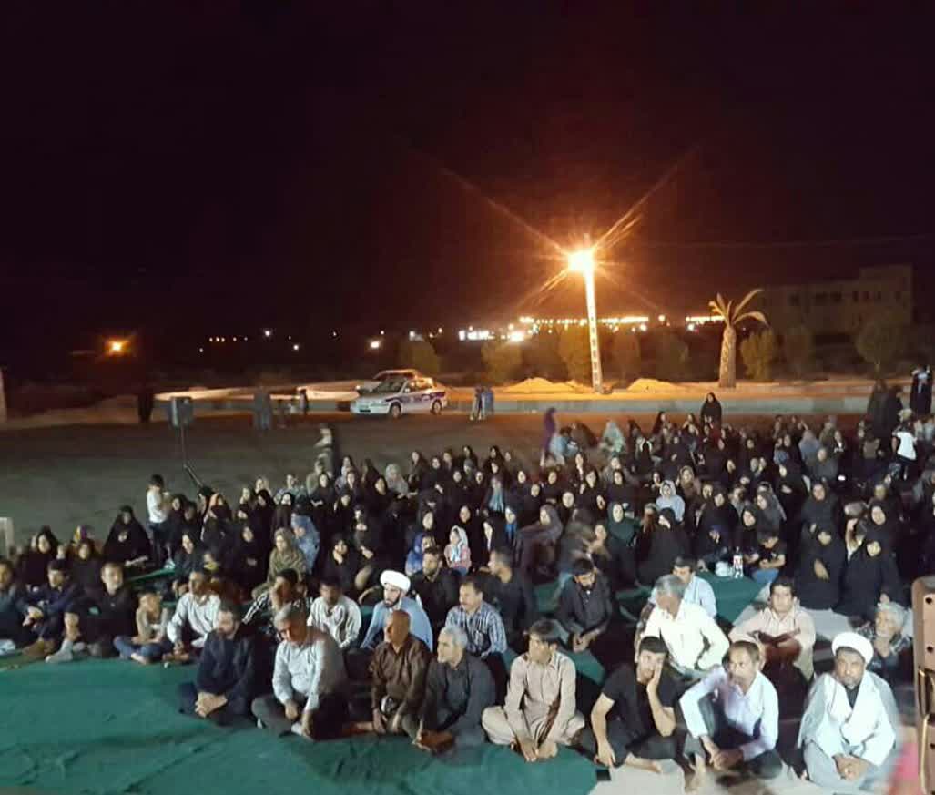 مشارکت کانون معین شهید مجتبی مومنی در راه‌اندازی هیئت فاطمیون شهدای گمنام قلعه گنج 