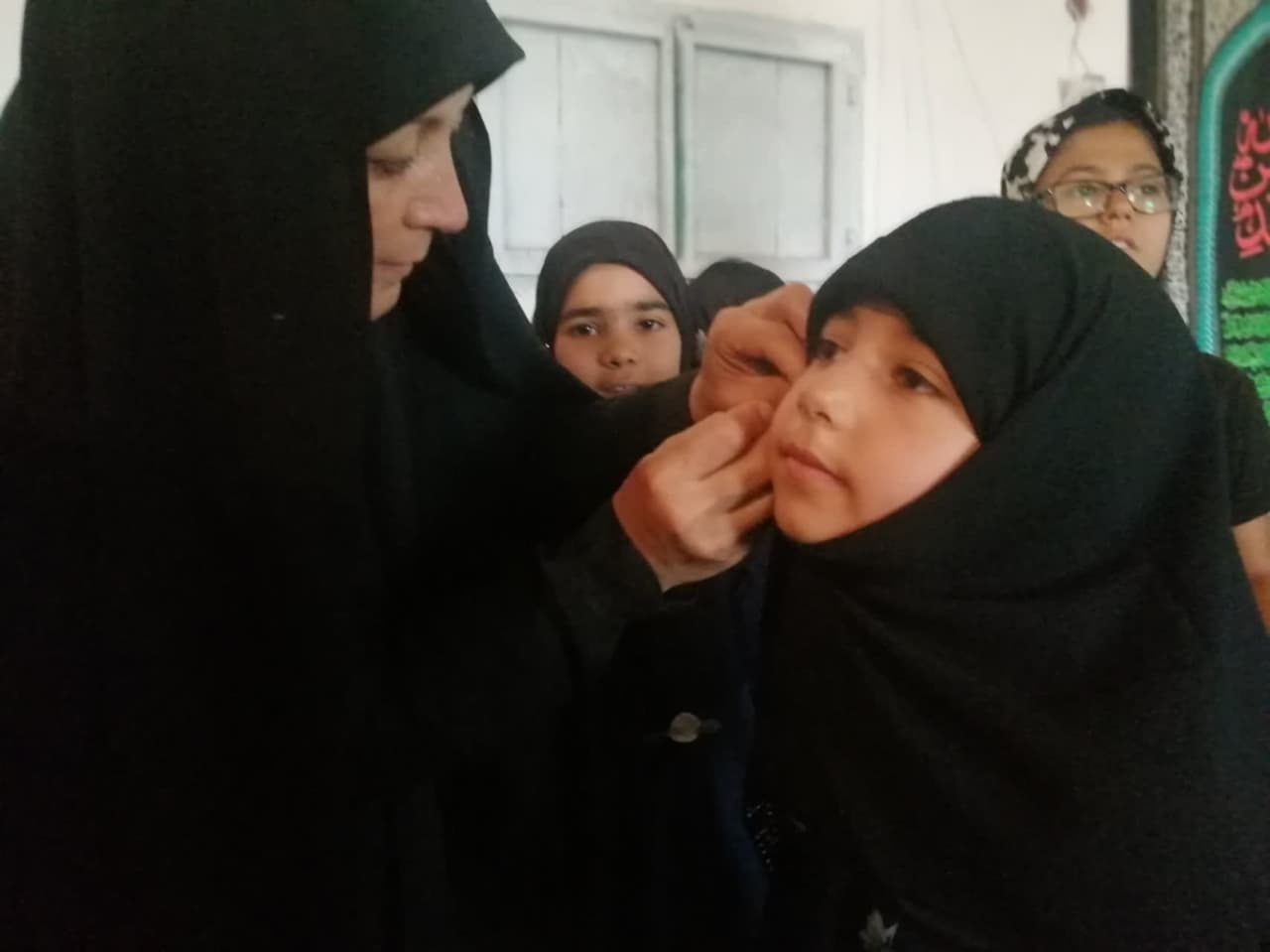 راه اندازی ایستگاه عفاف و حجاب در روستای گسک