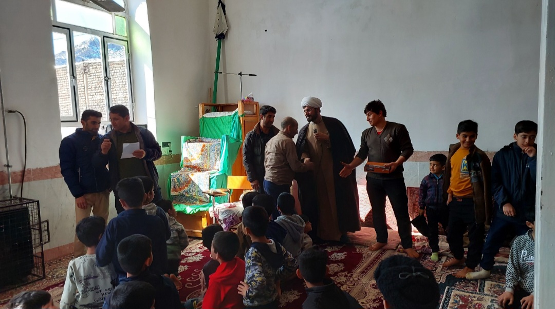 جشن مبعث پیامبر اکرم (ص) در روستای نامنیک برگزار شد