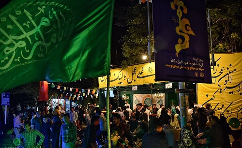 برگزاری جشن‌های خیابانی غدیر در مساجد و محلات منطقه ۵ تهران