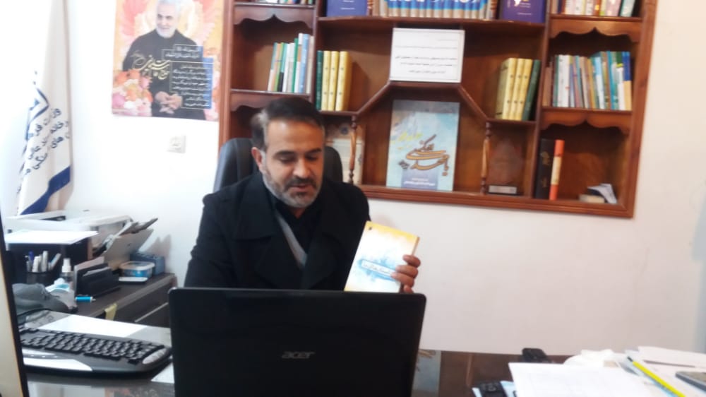 طرح رواق کتاب برنامه محوری کانون های مساجد جنوب کرمان