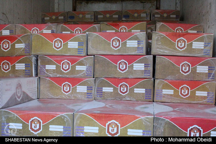 توزیع ۱۲۰۰ بسته گوشت قرکز بین نیازمندان کهگیلویه و بویراحمدی