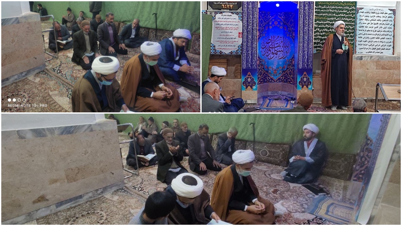 رئیس امور مساجد شهرستان از مسجد میرزاعرب بازدید کرد.
