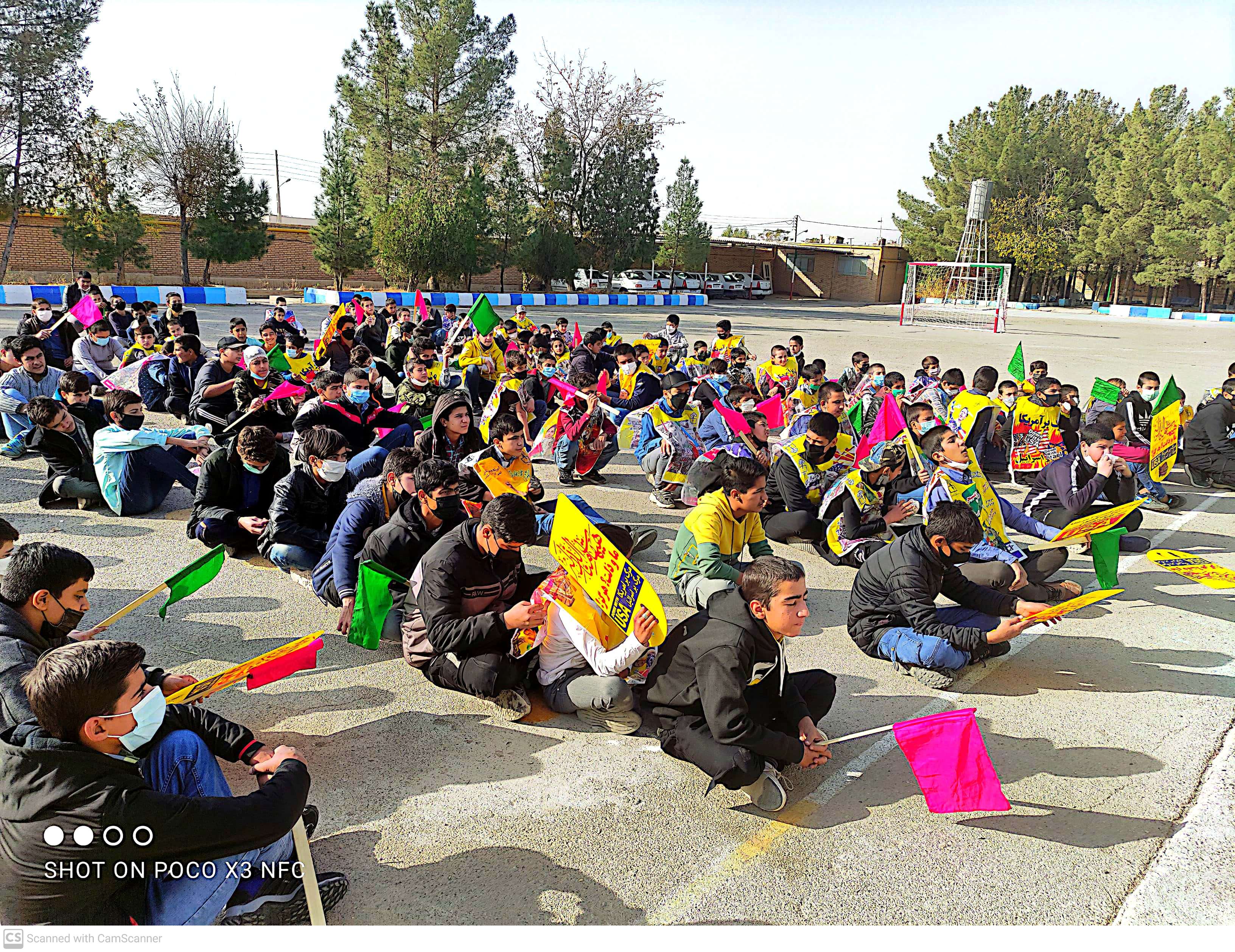 برگزاری مراسم دهه فجر انقلاب اسلامی به همت کانون شهدای سبه و مدرسه روستا