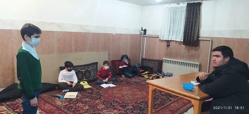 برگزاری کلاس آموزش مکبری برای نوجوانان در کانون فرهنگی، هنری سبحان زنجان