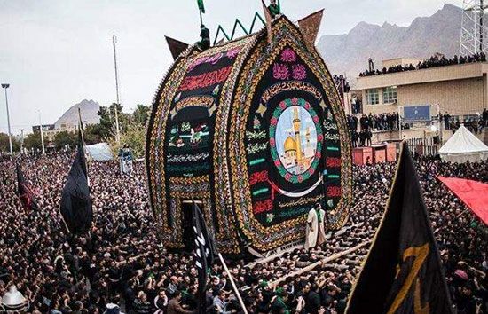 گزارش تصویری از مراسم عزاداری امام حسین (ع) کانون «سالار شهیدان»