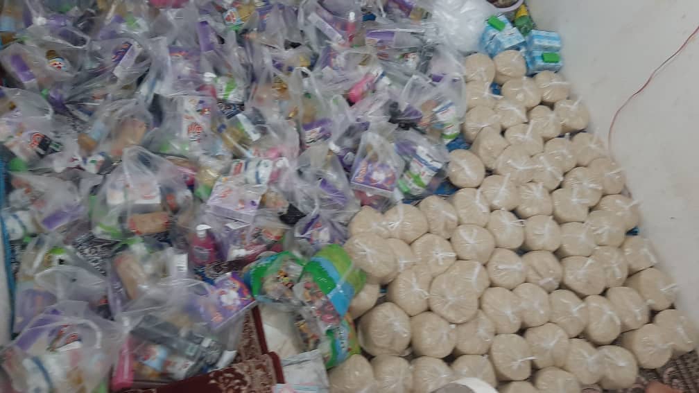 ۱۰۰۰ بسته فرهنگی و معیشتی هدیه بچه مسجدی های کانون شهید باکری به محرومین و سیل زدگان 