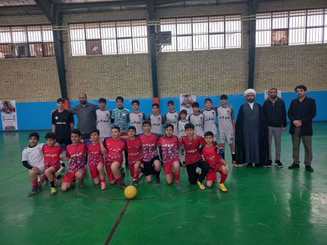 دهمين دوره مسابقات جام فوتسال بچه هاي مسجد برپا شد