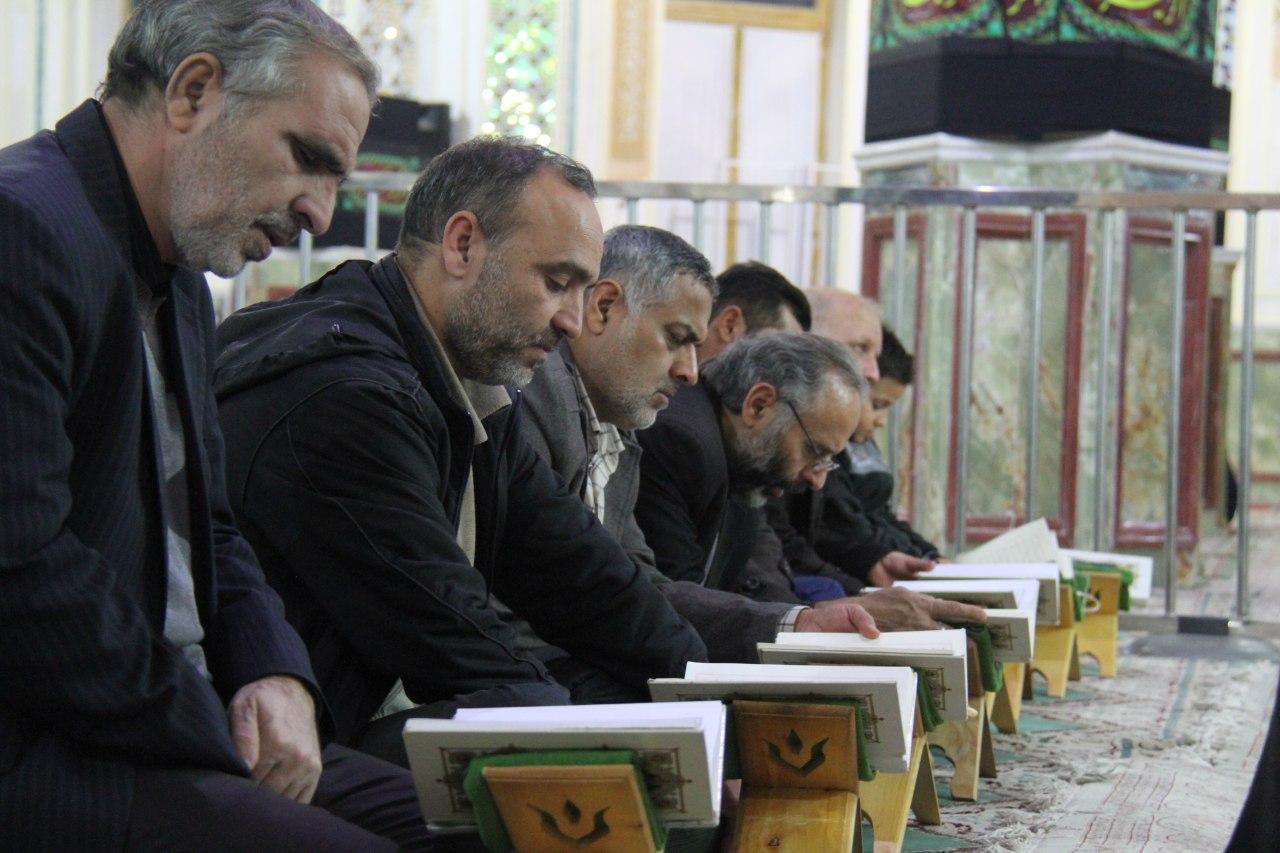 برگزاری جلسه آموزش قرآن در امام‌زاده پنج‌تن و مسجد شاه‌آ‌بادی