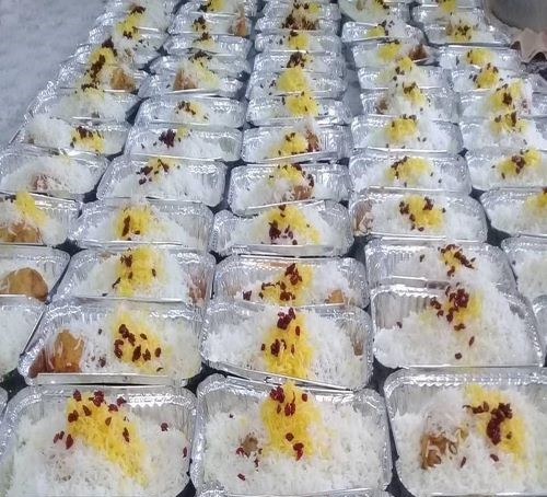 توزیع ۲ هزار و ۵۰۰ پرس غذا در قالب طرح اطعام حسینی 