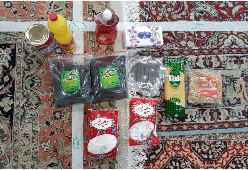 بسته‌های حمایتی بین خانواده‌های نیازمند مسجد ولیعصر(عج) توزیع شد