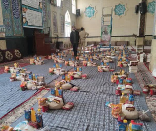 گوشه ای از کمک های مومنانه بچه های مسجدی در ماه مبارک رمضان