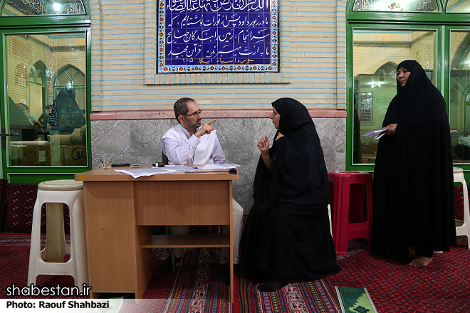 ویزیت رایگان پزشکی در مسجد ابوذر زنجان
