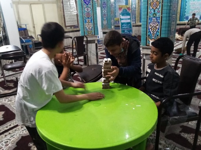 اردوی یک شب در مسجد برگزار شد