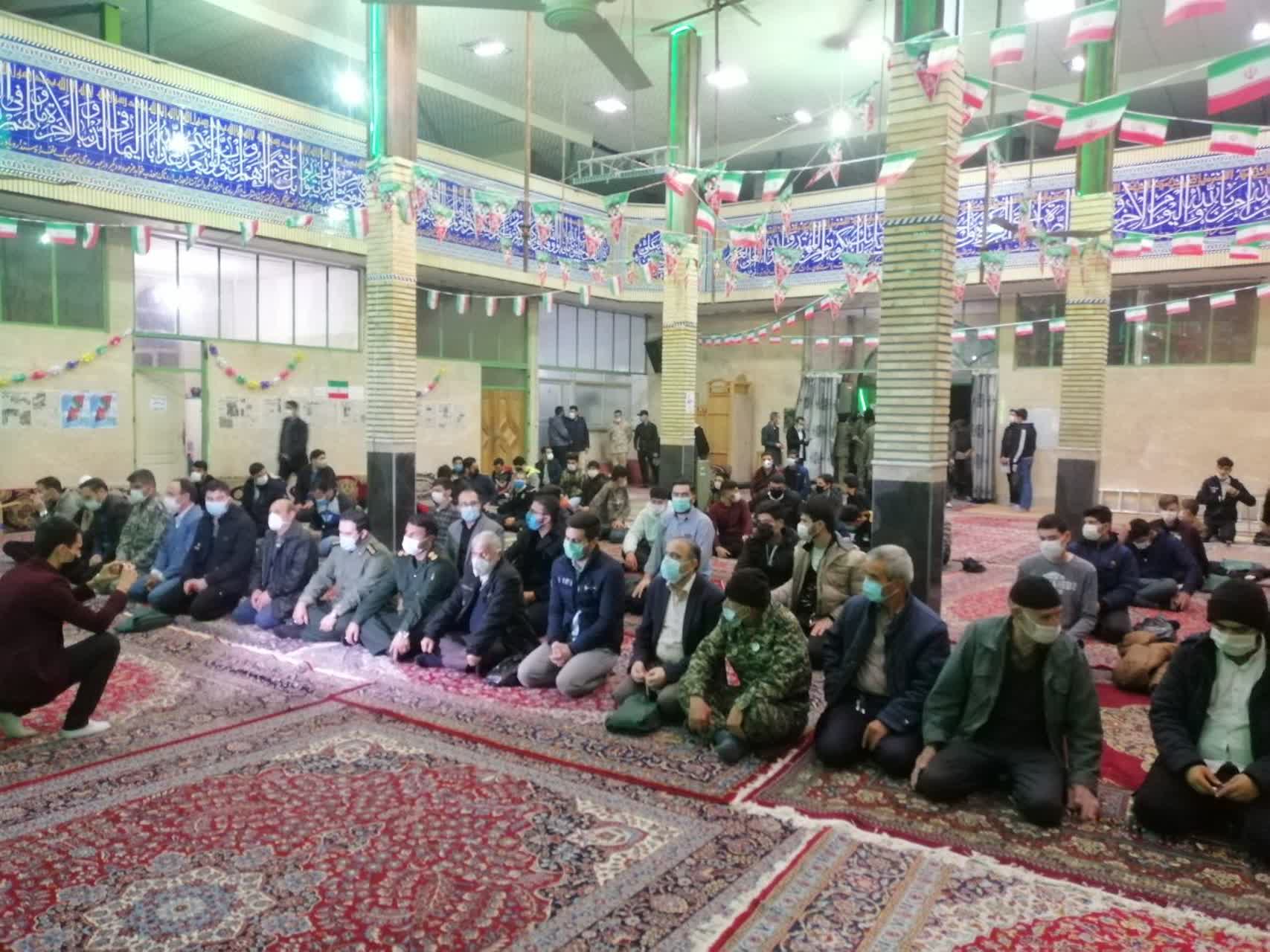 جشن چهل و سومین سالگرد پیروزی انقلاب اسلامی در محل مسجد محل