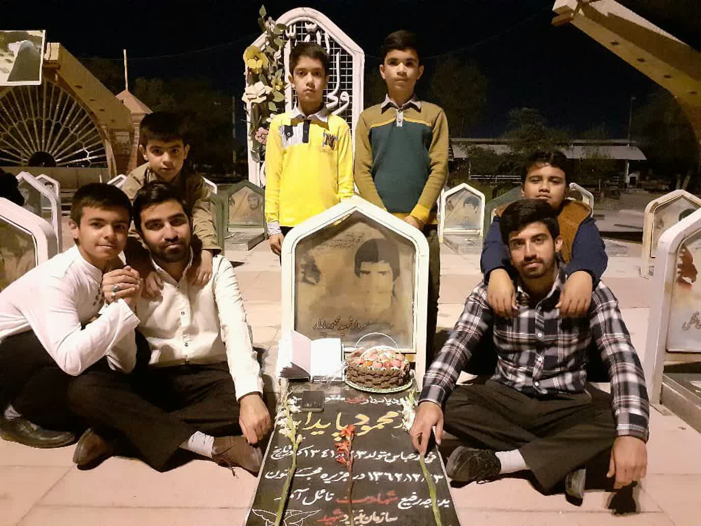 گروه سرود شهید پایدار تولد شهید محمود پایدار را جشن گرفت