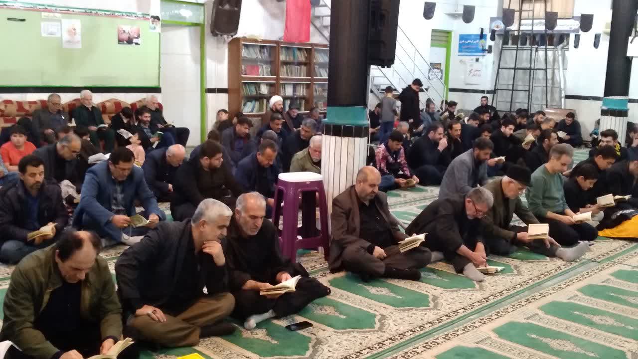 آیین احیای دومین شب قدر در مسجد جامع شاندرمن برگزار شد+عکس