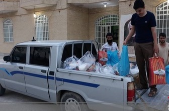ارسال کمک‌های مومنانه قرارگاه مسجدی شهید همدانی برای مردم جنوب کرمان