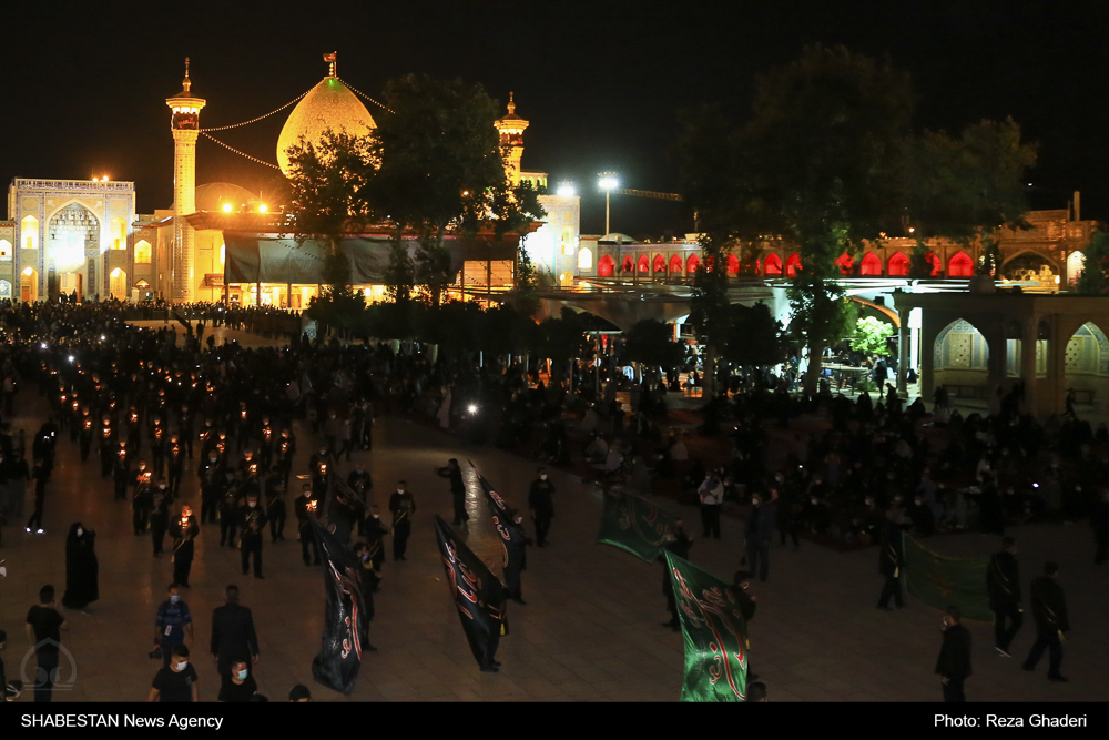 کانون های مساجد فارس، میزبان عزادارن حضرت شاهچراغ (ع) هستند