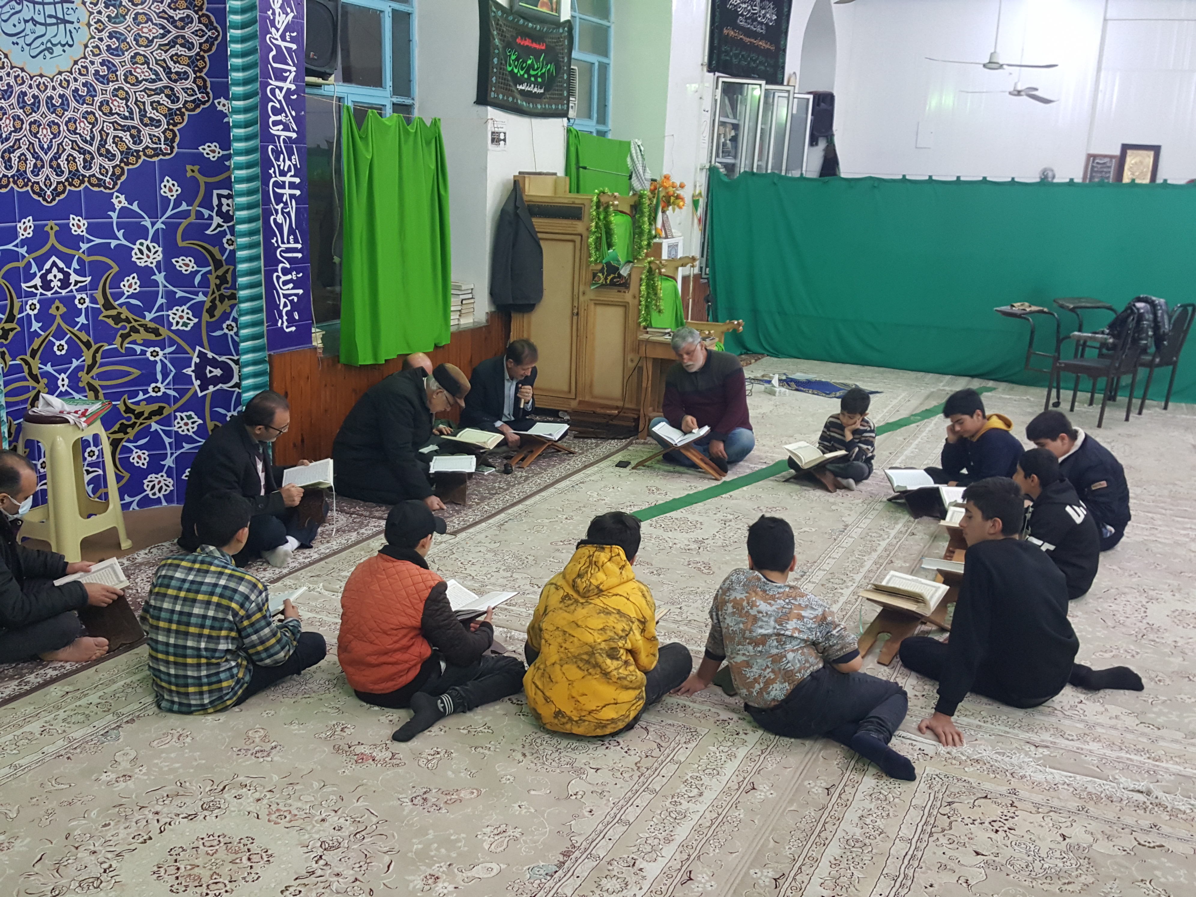 تشکیل حلقه های قرآنی در کانون صالحین