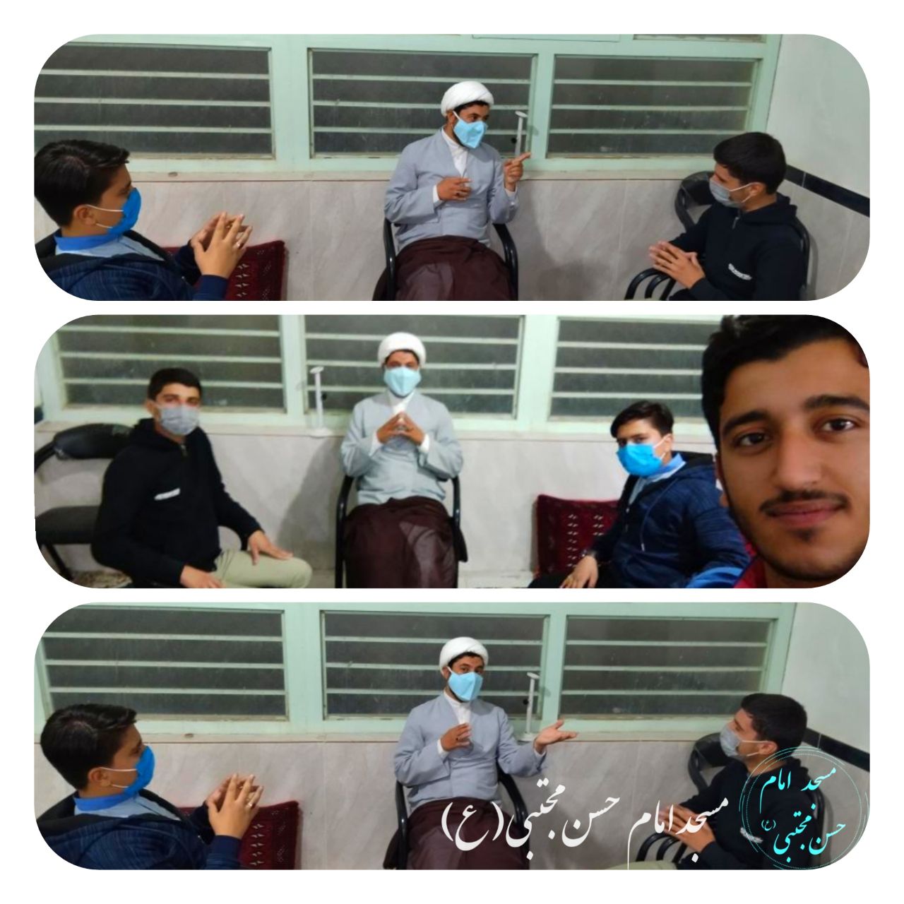 جلسه هم اندیشی کانون برای بهتر برگزار کردن مراسم هفته وحدت در مسجد امام حسن مجتبی(ع)