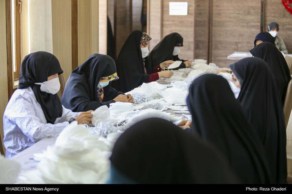 از تولید روزانه ۳ هزار ماسک در کانونی مسجدی تا راه‌اندازی قرارگاه جهادی فاطمه الزهرا(س) توسط بچه‌های مسجدی