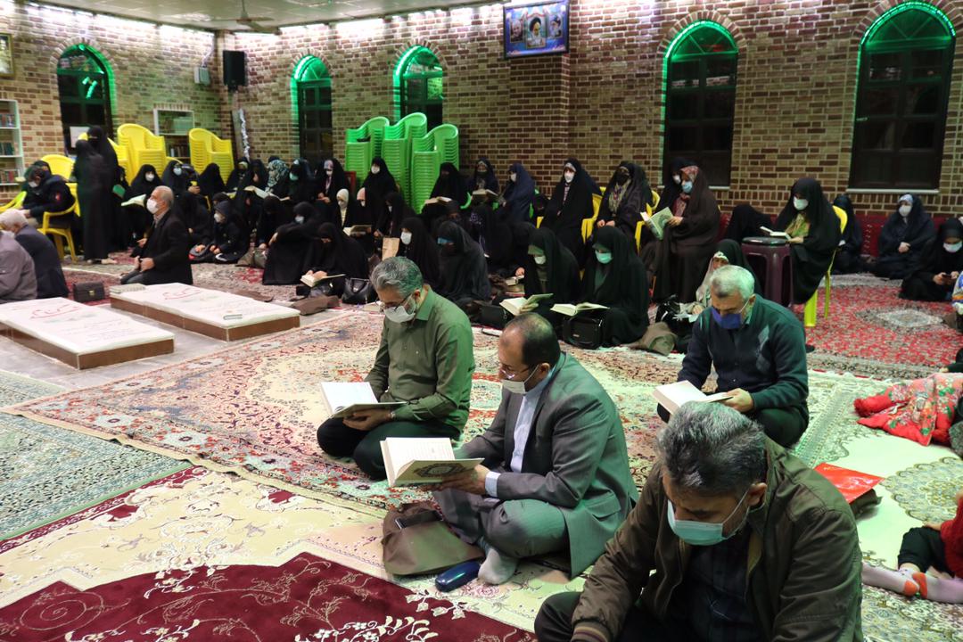 محفل معنوی هیئت خدام الرضا(ع) منطقه ١٤ تهران برگزار شد