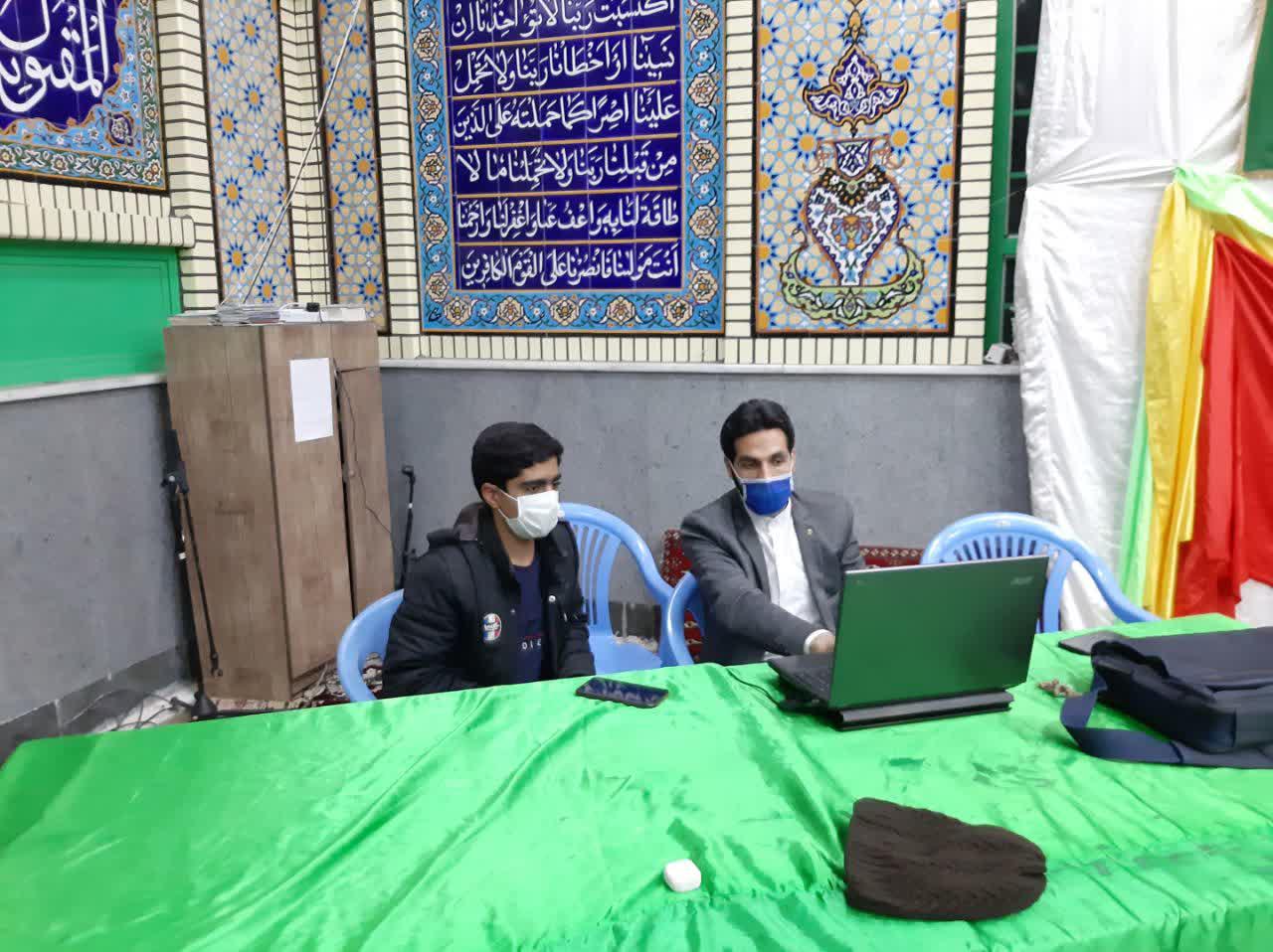 آموزش بارگزاری اطلاعات در سامانه بچه های مسجد در مسجد جوادالائمه(ع) برگزار شد.