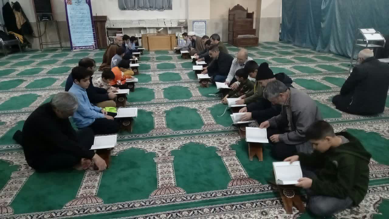 برگزاری برنامه مسجد پایگاه قرآن