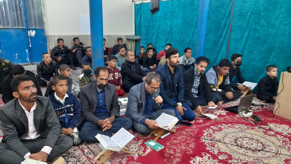 برگزاري مراسم شب هاي قدر در ديشموک